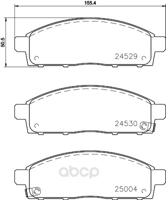 

Тормозные колодки HELLA PAGID/BEHR 8DB355028611