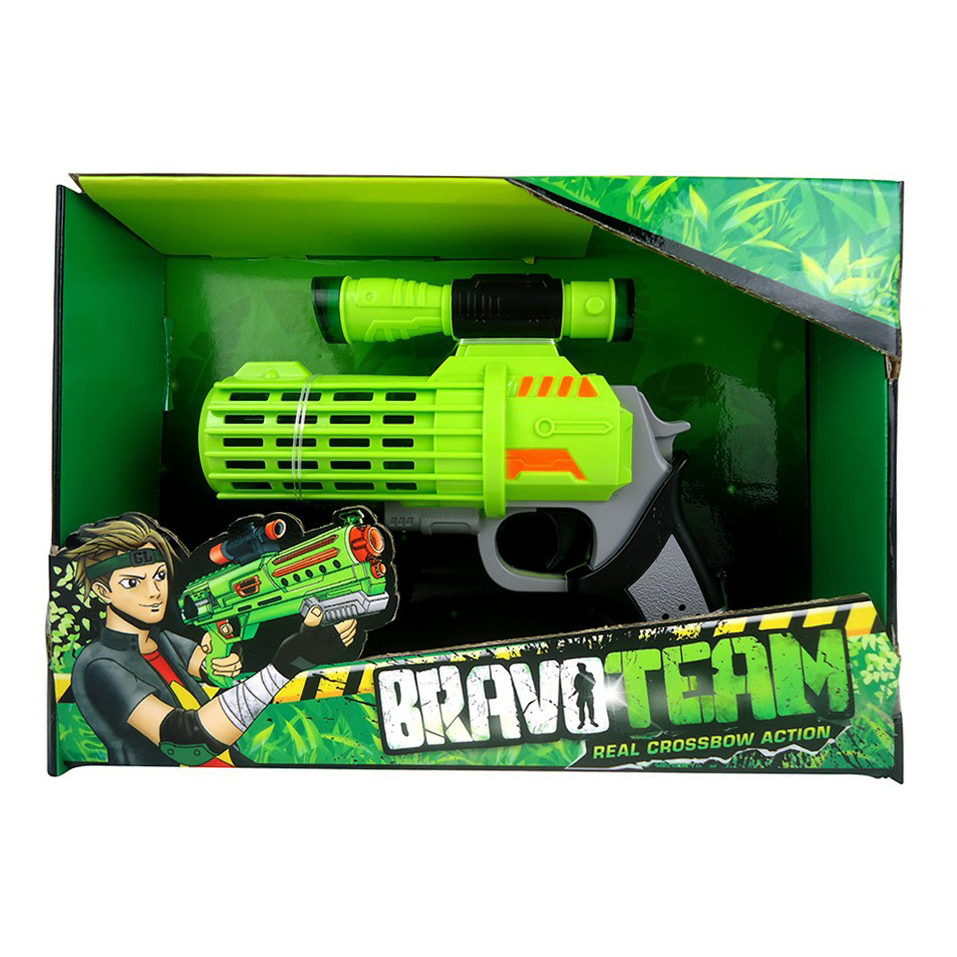 

Пистолет игрушечный Bravo Team Junfa Toys со светом и звуком