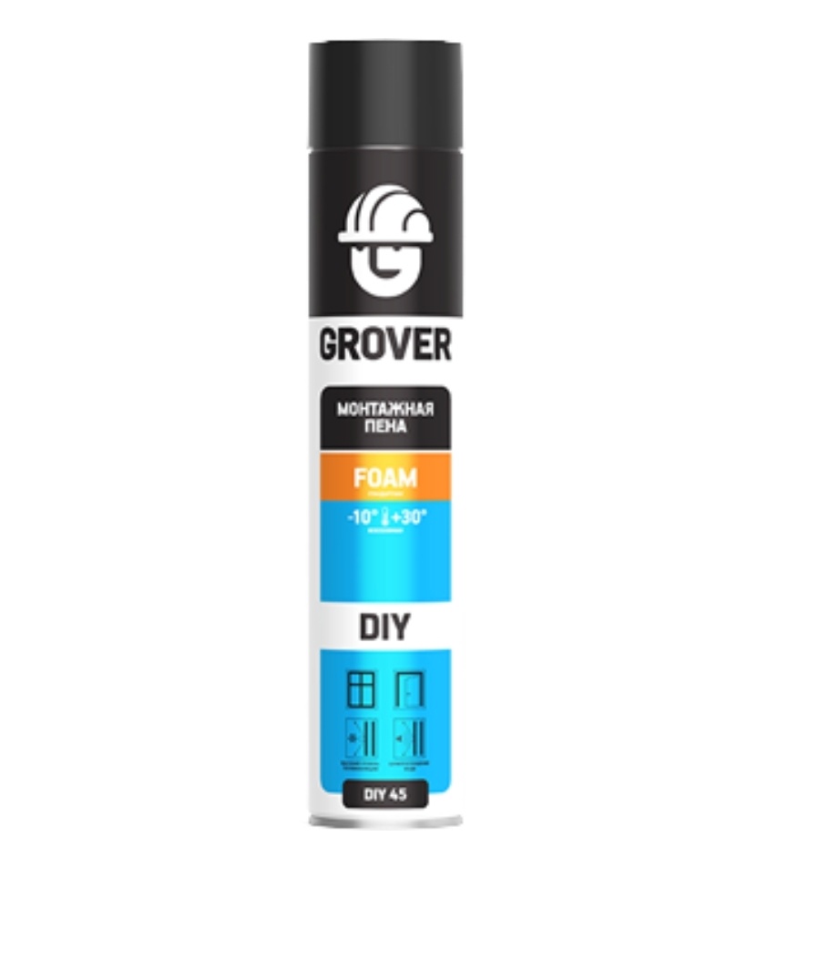 Монтажная пена Grover DIY45 стандарт 0,75 л GRF406