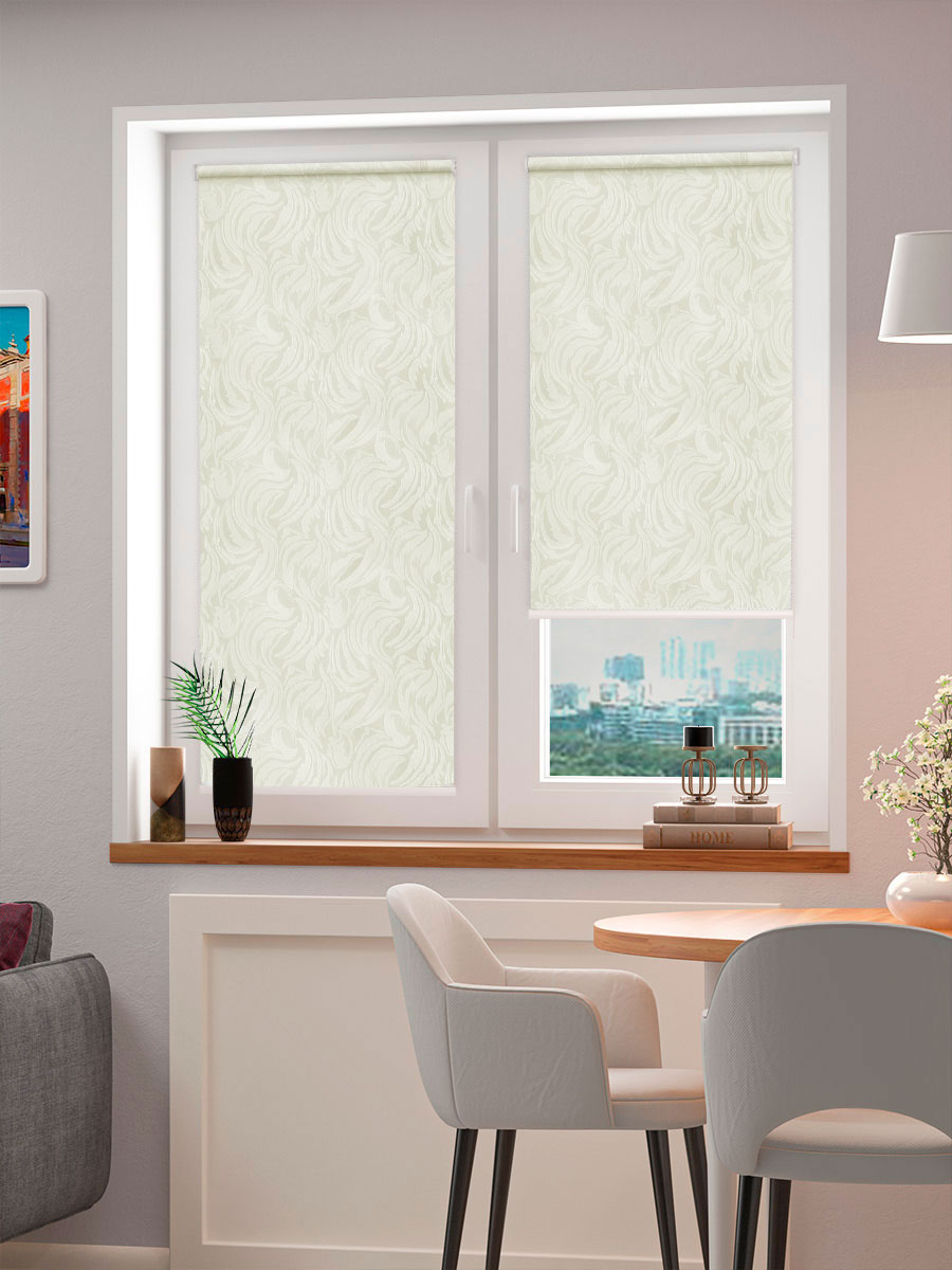 фото Рулонная штора fixline amigo venice 80х180 магнолия