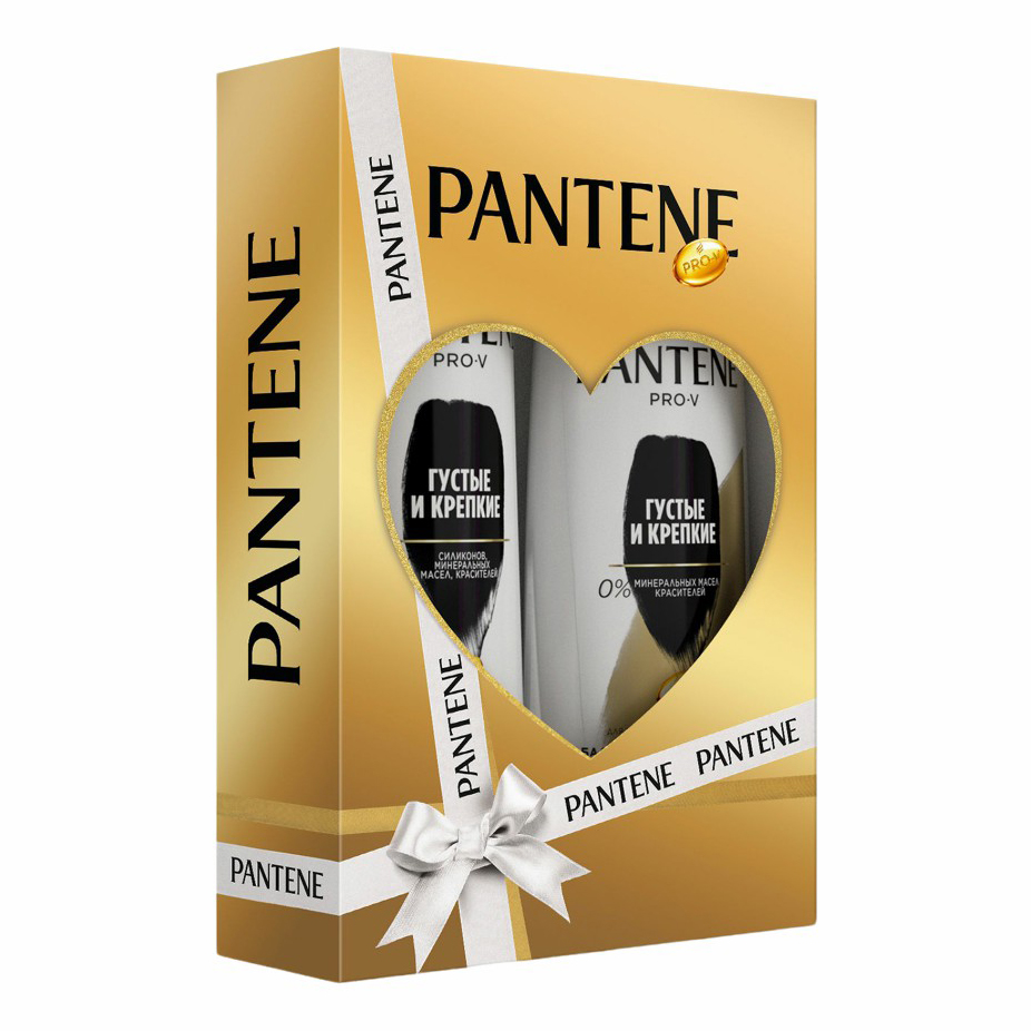 фото Набор средств для волос pantene pro-v густые и крепкие 2 предмета