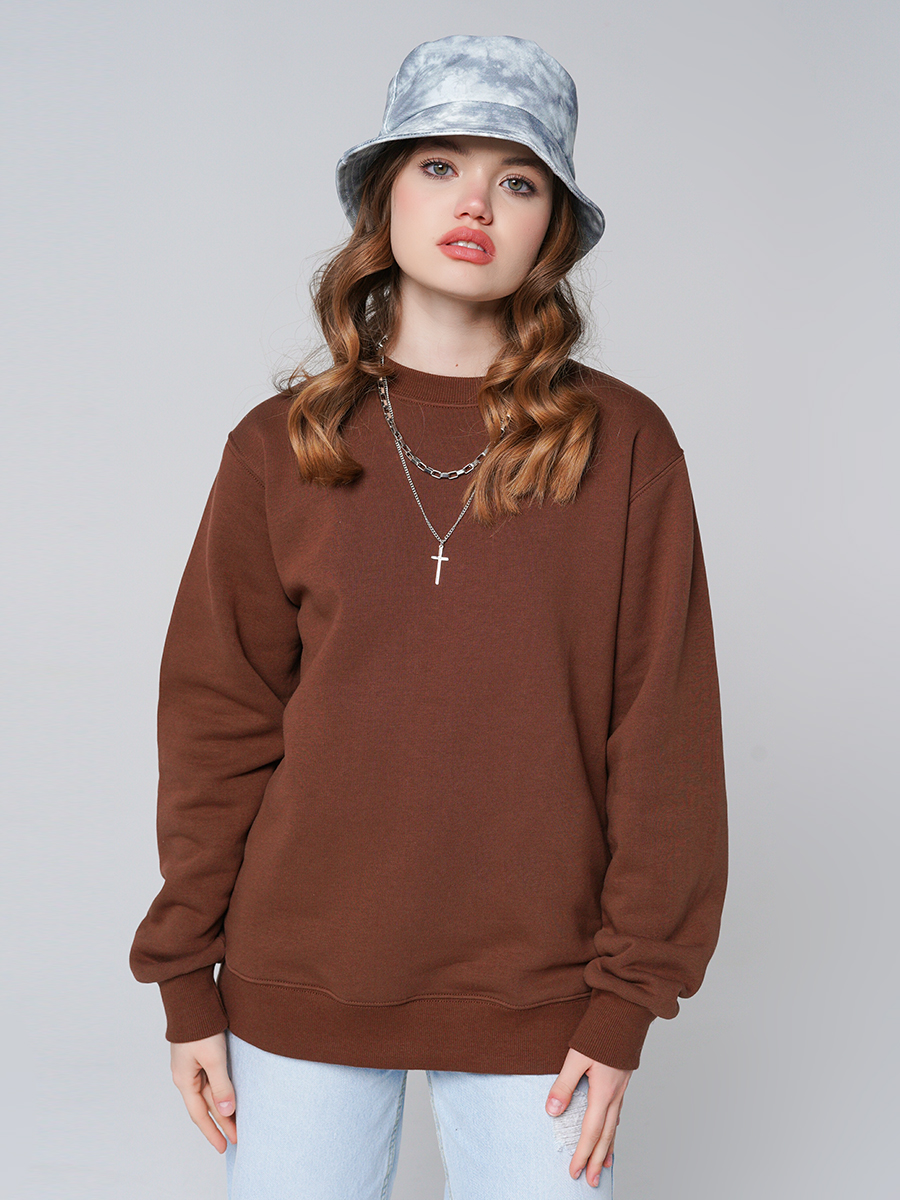 

Свитшот женский ТВОЕ 93287 коричневый L, 93287