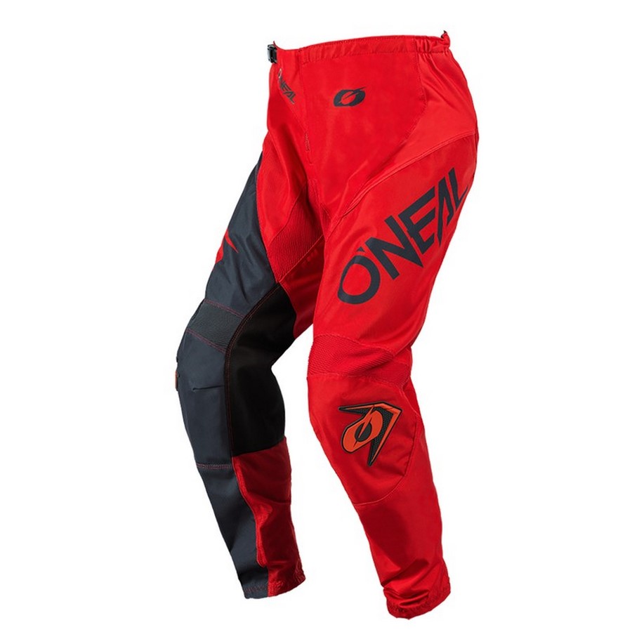 Мотоштаны Oneal Element-RACEWEAR-21-pants red-grey