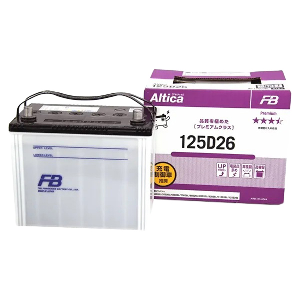 фото Аккумулятор fb altica premium 125d26l (85r 800a 261x173x225) furukawa battery