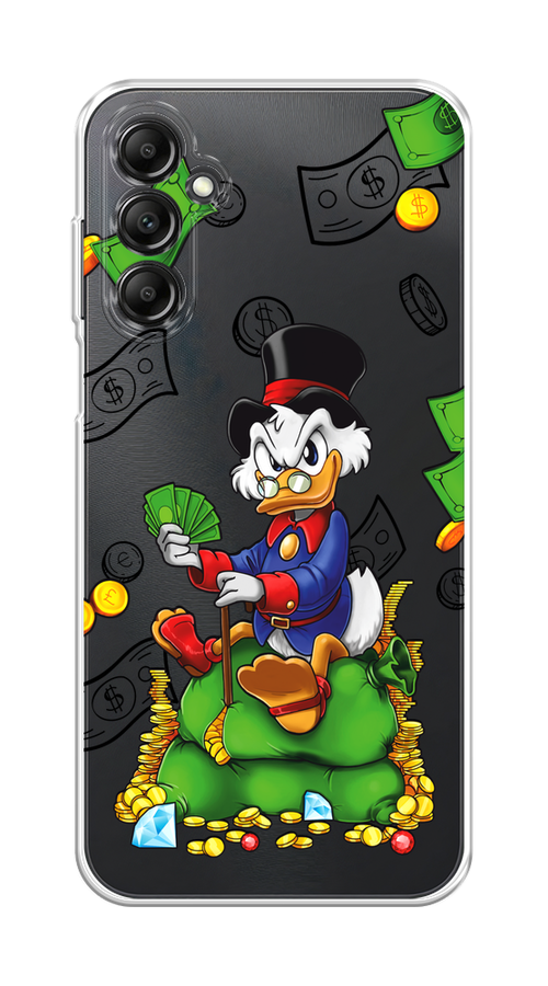 

Чехол на Samsung Galaxy A15 "Scrooge Richness", Черный;синий;зеленый, 2108950-1