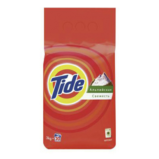 

Стиральный порошок Tide Альпийская свежесть автомат 3 кг