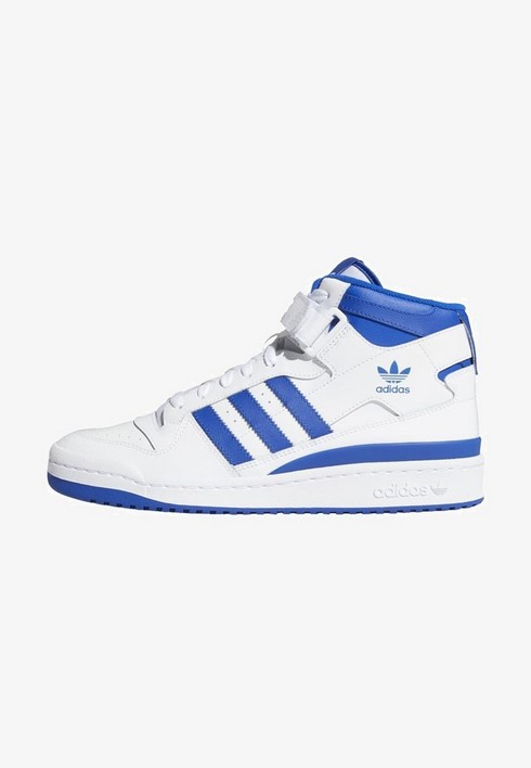 

Кеды мужские Adidas Originals Forum Mid Unisex белые 53 1/3 EU (доставка из-за рубежа), Белый, Forum Mid Unisex