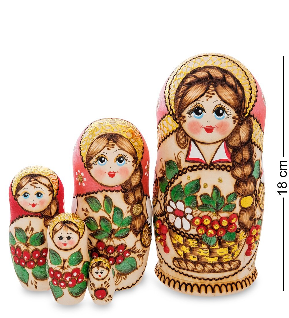 

Матрешка 5м Анастасия МР-40/ 4-B 113-708223, Разноцветный