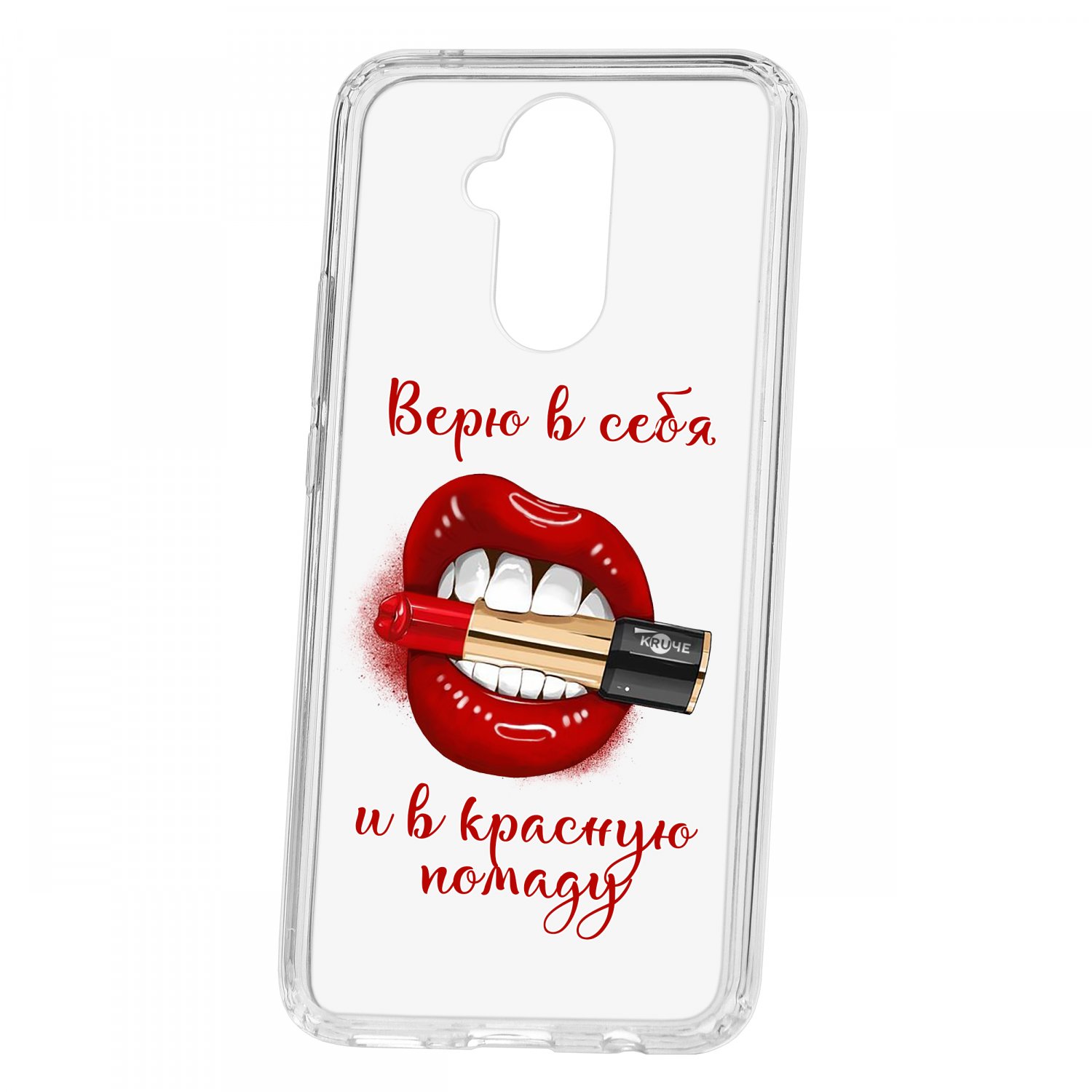 

Чехол для Huawei Mate 20 Lite КRUЧЕ Print Red lipstick, Print