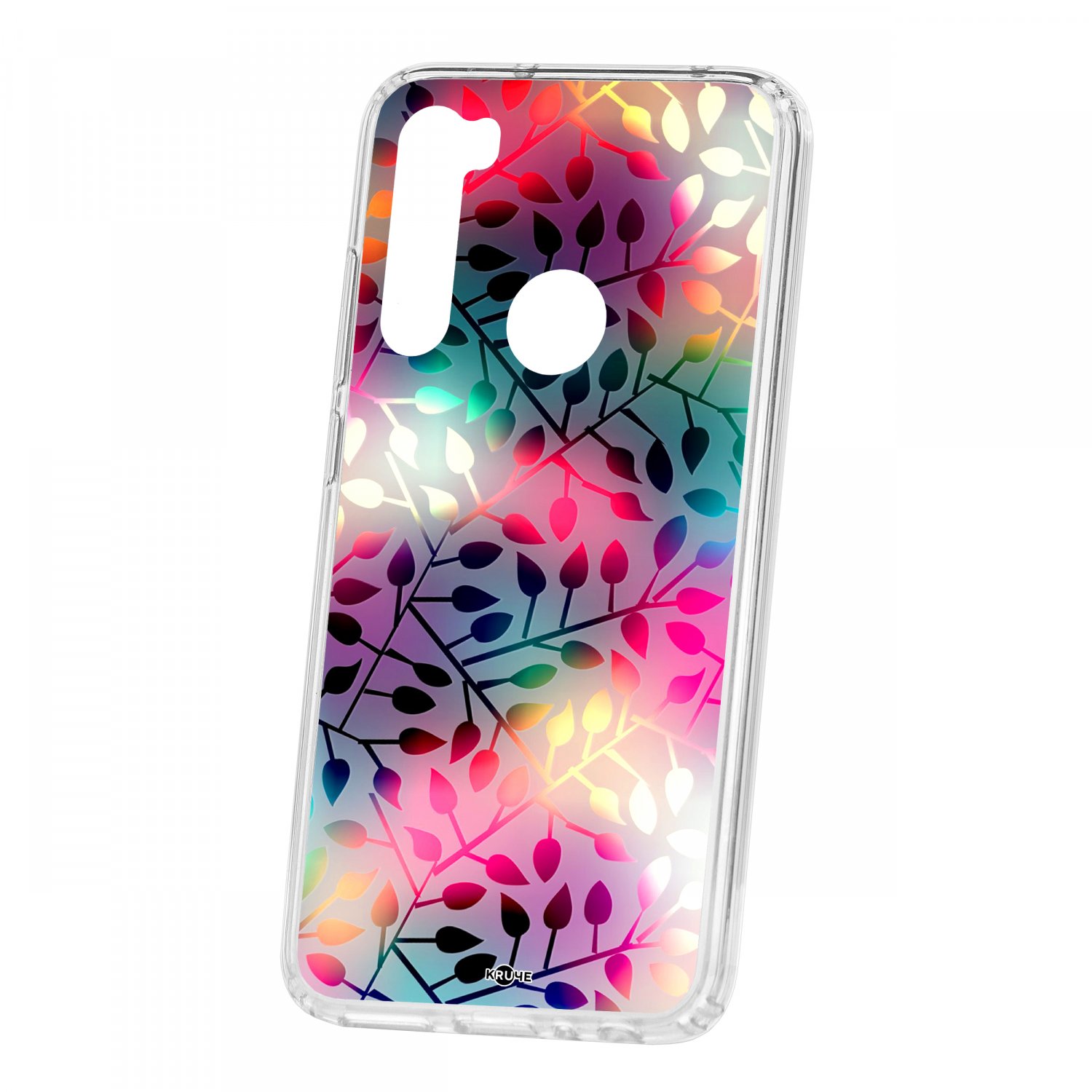 Чехол для Xiaomi Redmi Note 8 КRUЧЕ Print Цветные листья