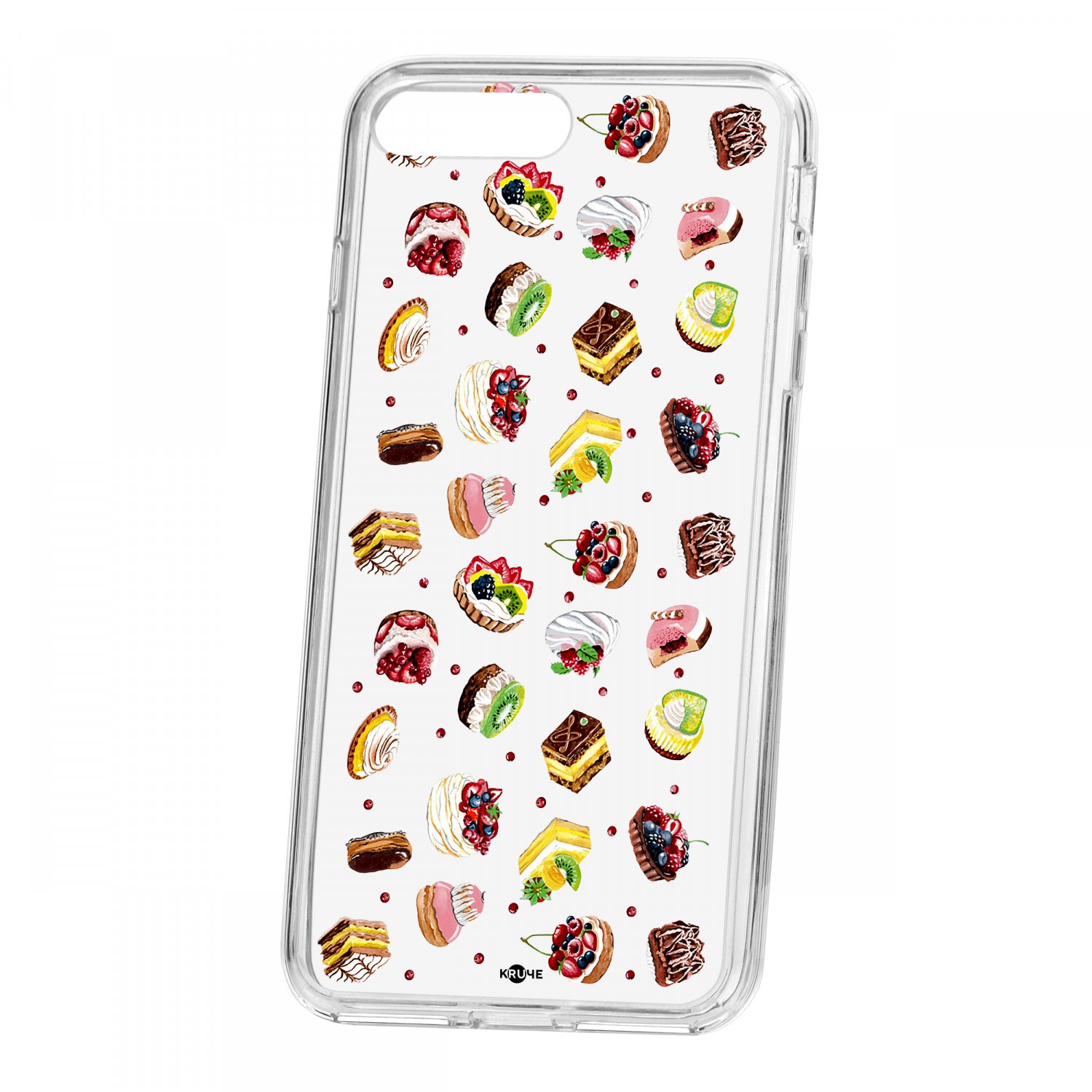 фото Чехол для apple iphone 7 / 8 / se 2020 plus / 8 plus кruче print cake