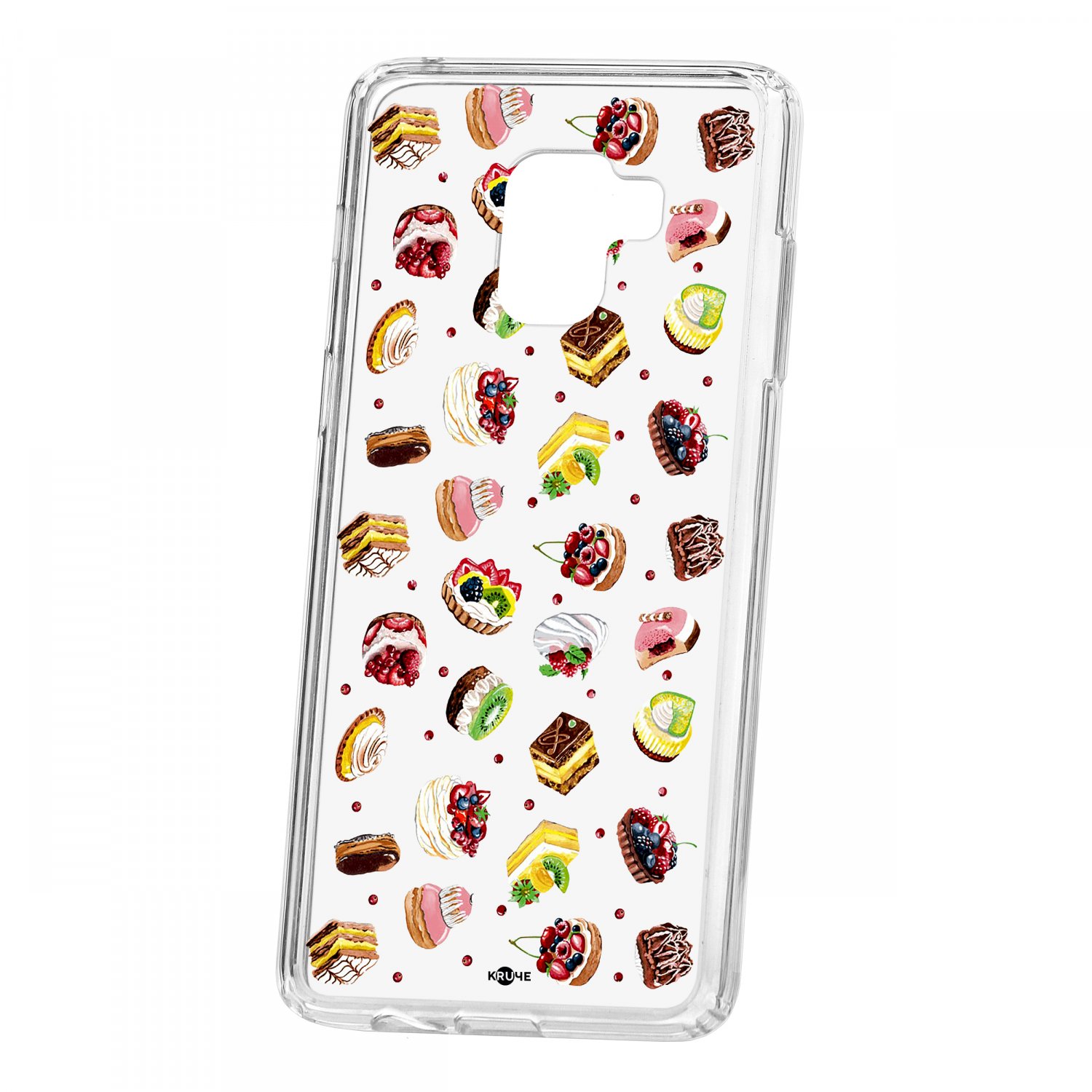 фото Чехол kruche samsung galaxy a8+ 2018 (a730) print cake кruче