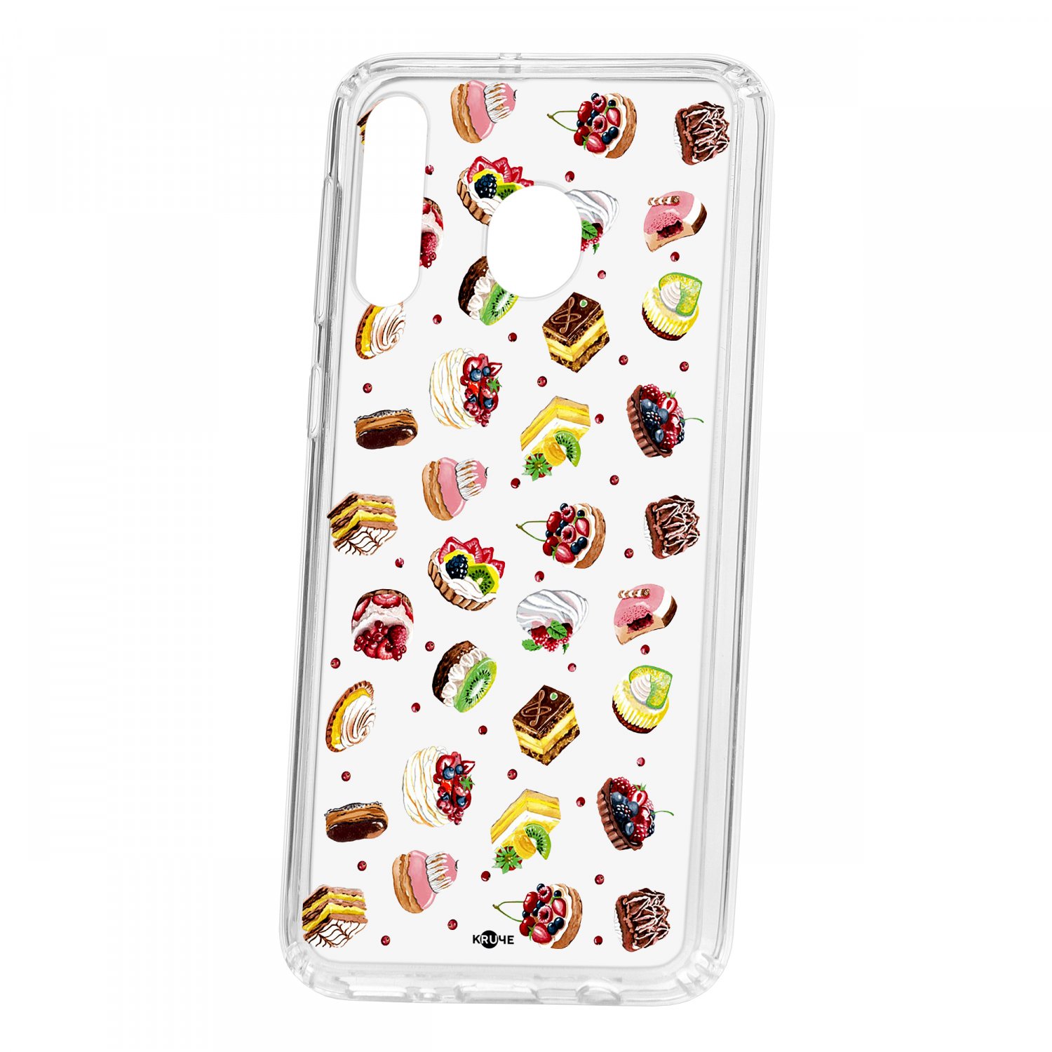 фото Чехол kruche samsung galaxy m30 print cake кruче
