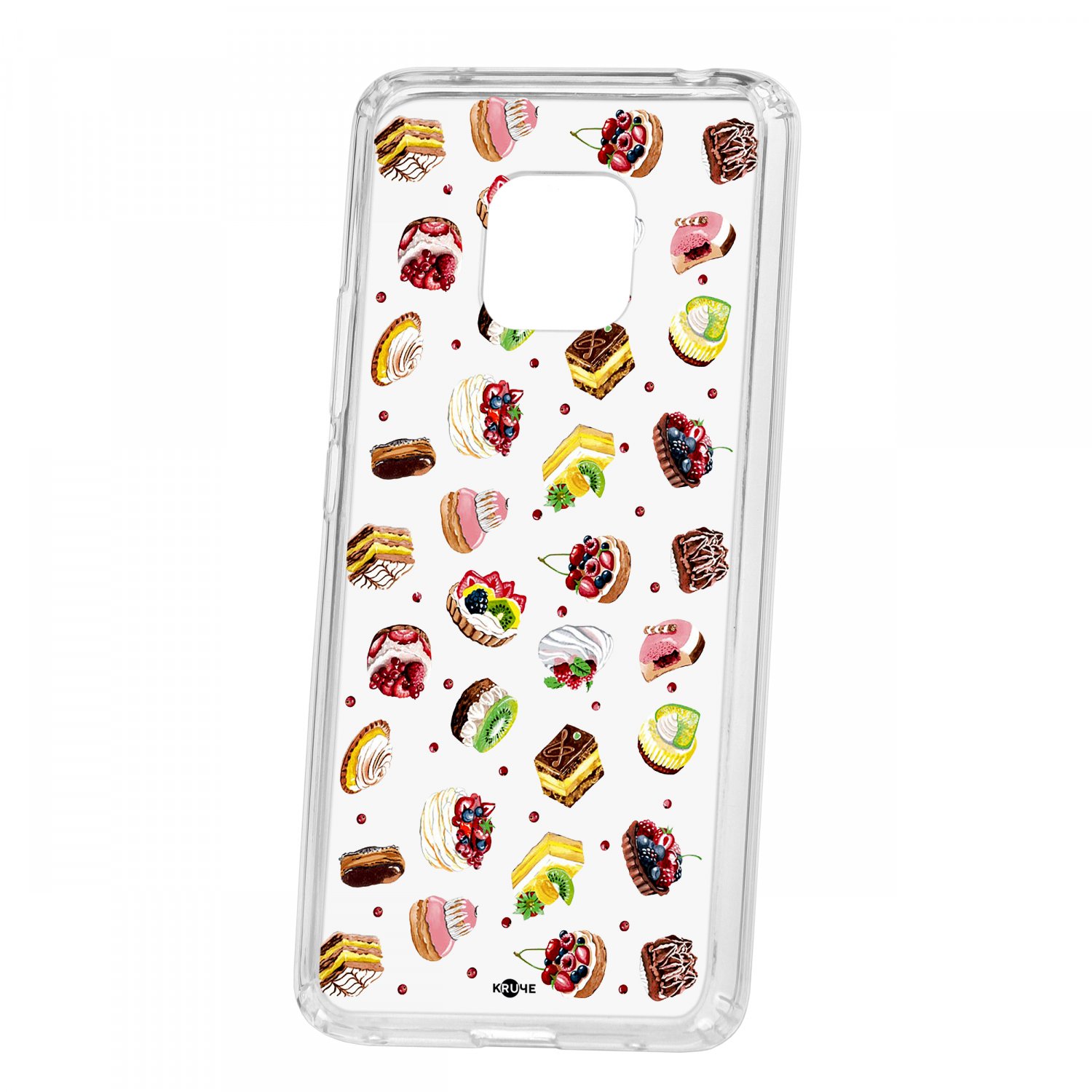 фото Чехол kruche huawei mate 20 pro print cake кruче