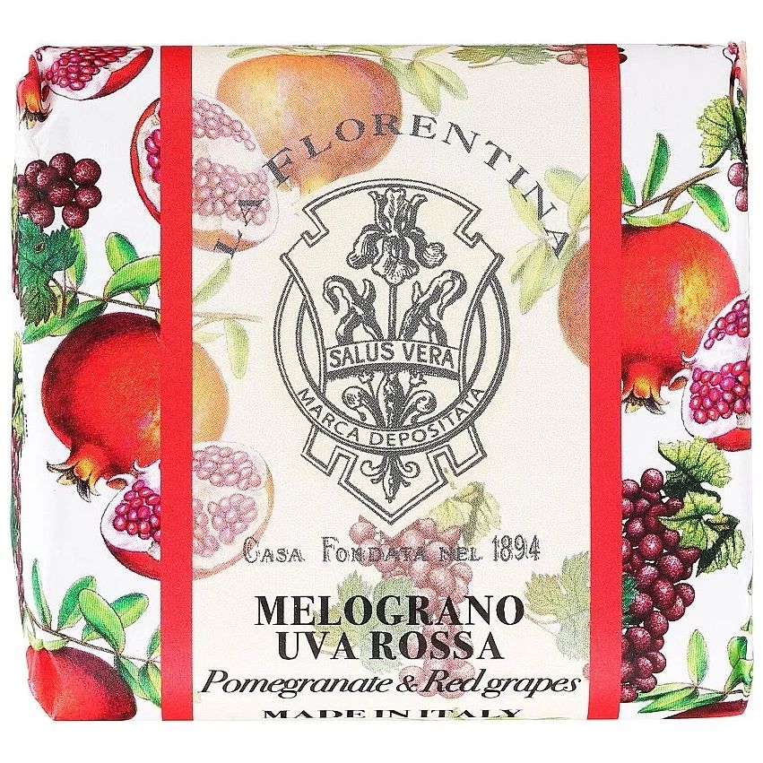 Мыло La Florentina Гранат и Виноград 106 г la florentina мыло pomegranate