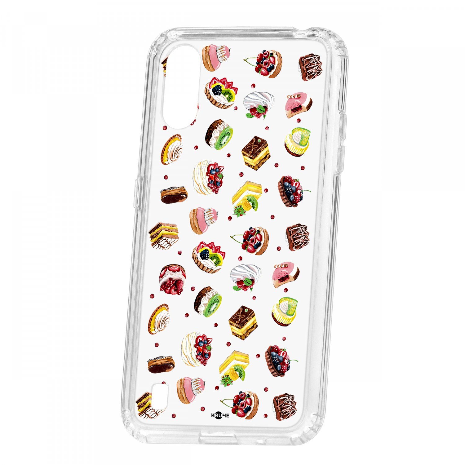 фото Чехол для samsung galaxy a01 / a015 кruче print cake