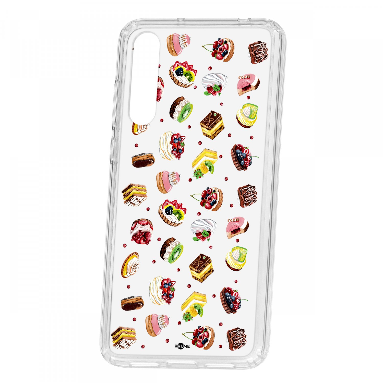 фото Чехол kruche huawei p20 pro (plus) print cake кruче