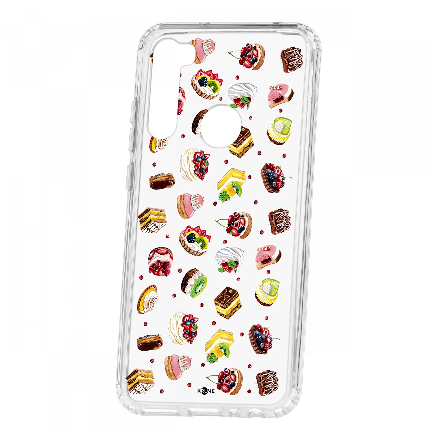 фото Чехол kruche xiaomi redmi note 8t print cake кruче