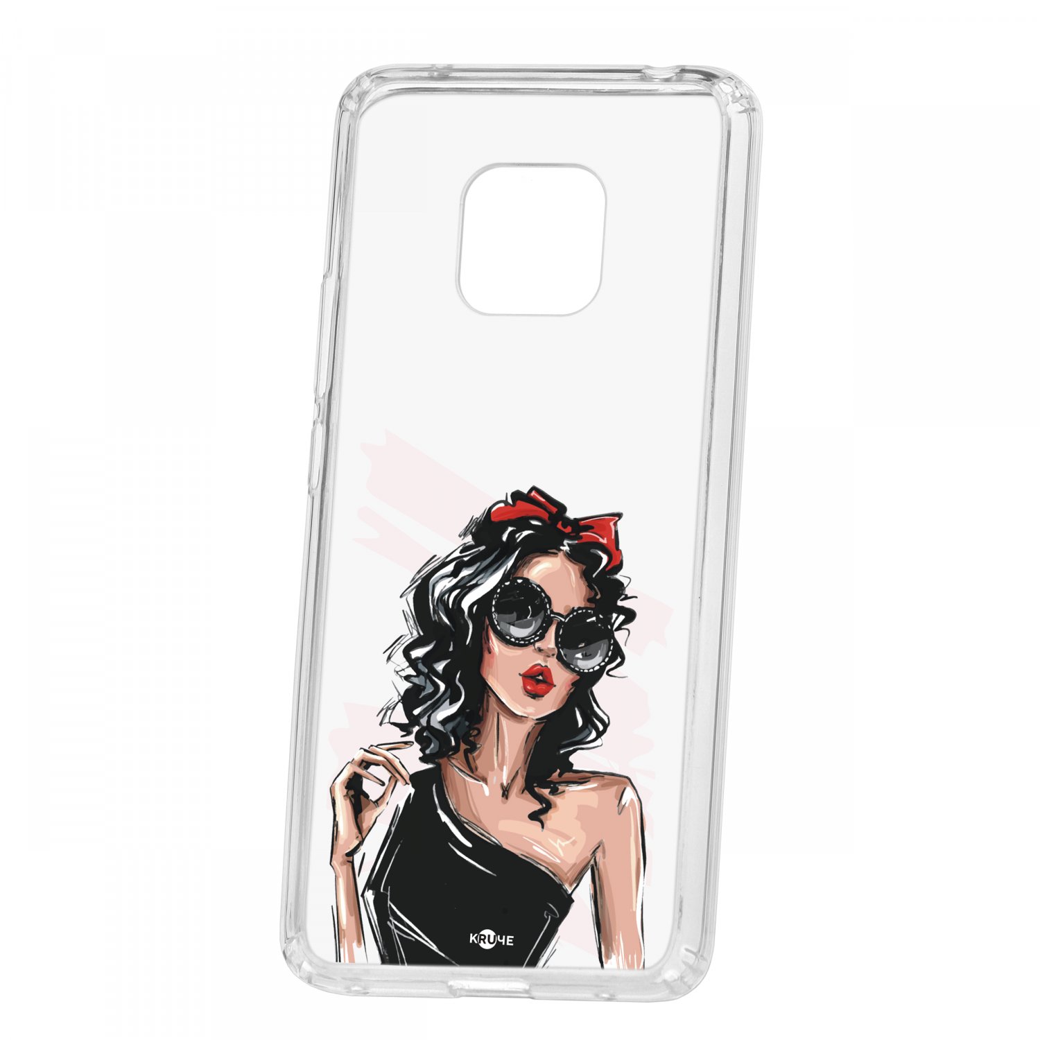 

Чехол для Huawei Mate 20 Pro КRUЧЕ Print Фэшн леди, Print