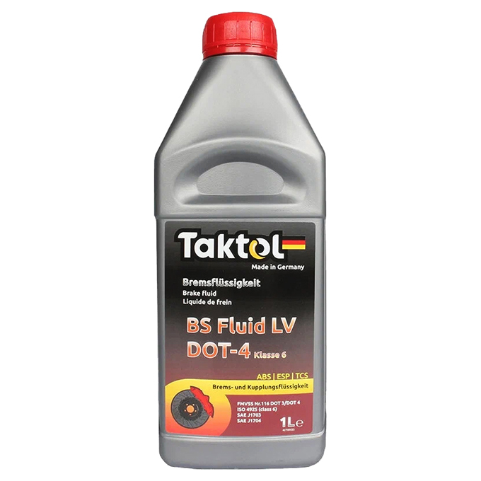 фото Taktol bs fluid st жидкость тормозная dot-4 plus 1 л. (germany)