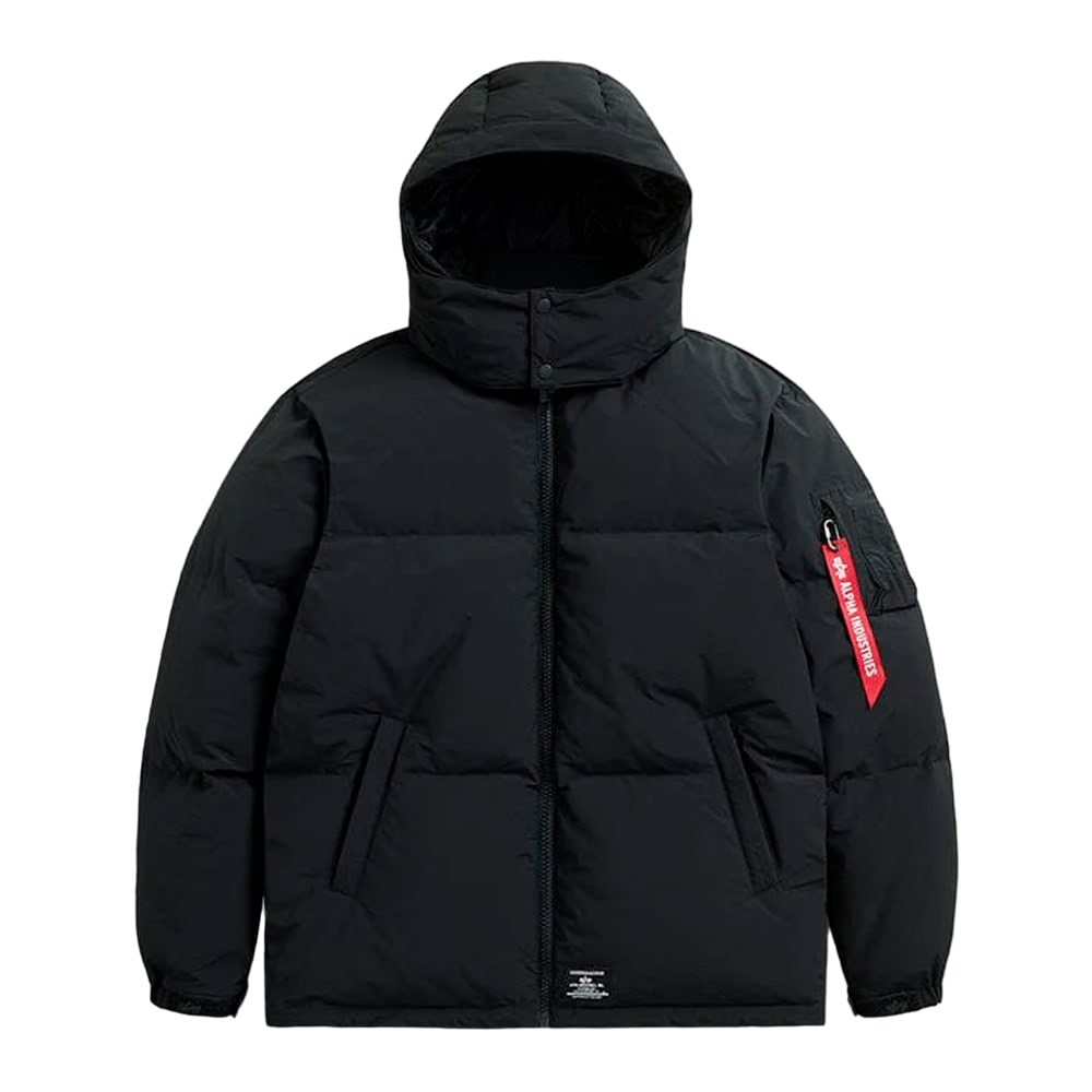 Пуховик мужской Alpha Industries Puffer Parka черный M