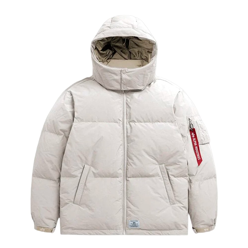 

Пуховик мужской Alpha Industries Puffer Parka бежевый XL, Puffer Parka