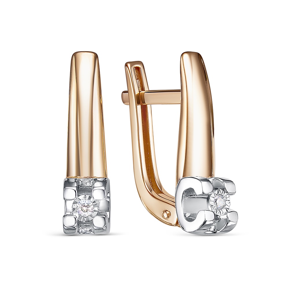 

Серьги из золота с бриллиантом БР120018и Berger, БР120018и