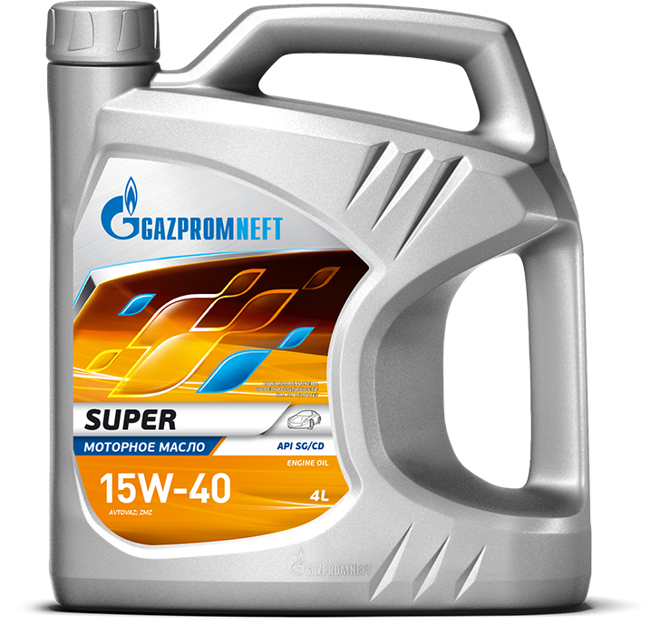 

Моторное масло Gazpromneft Super 15W40 4л