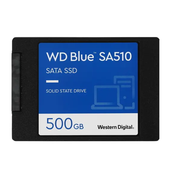 

SSD накопитель WD Blue SA510 2.5" 500 ГБ (WDS500G3B0A), Blue SA510