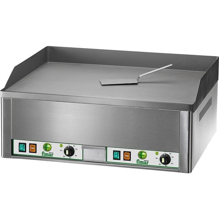 

Электрогриль FIMAR FRY2/L (FRY2L400T), Серебристый, FRY2/L