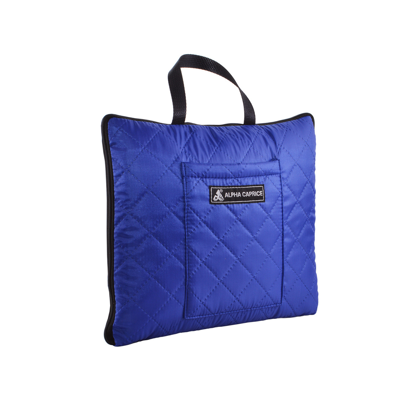 фото Плед - подушка - сумка для пикника 3 в 1 alpha caprice синий