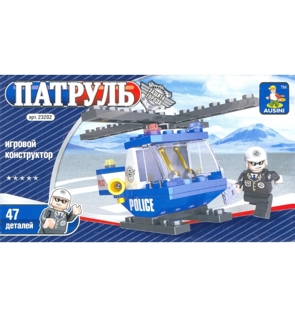 

Конструктор Ausini Патруль A23202