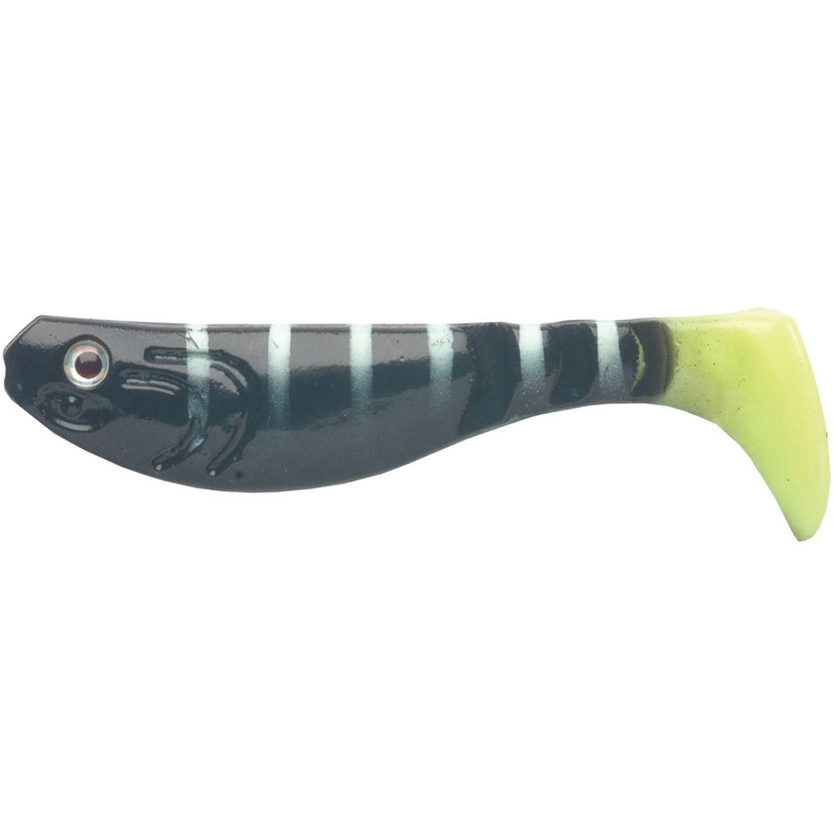 

Силиконовая приманка WAKE FLEXFISH 5.0" 2 шт уп #NEON BLACK PERCH 530, FLEXFISH