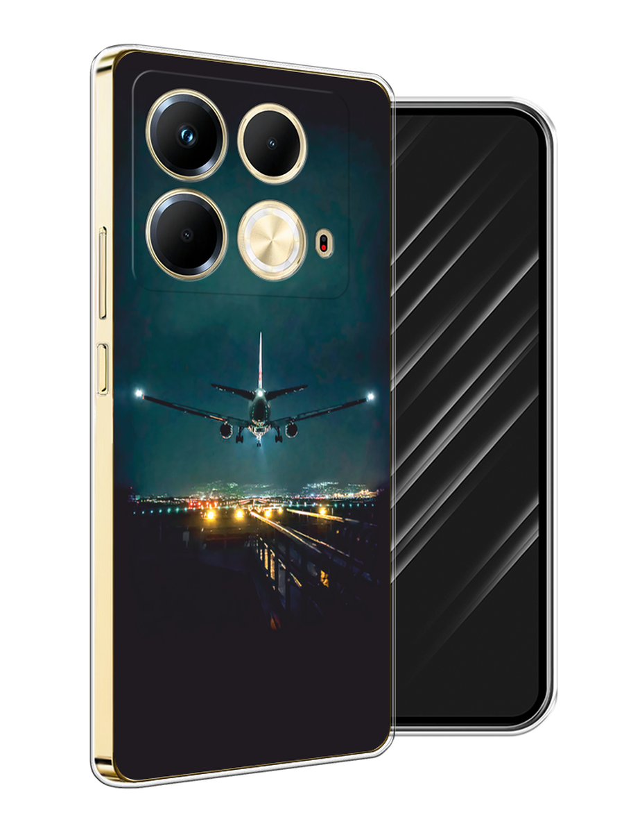 

Чехол Awog на Infinix Note 40 "Ночной рейс", Черный, 3105850-1