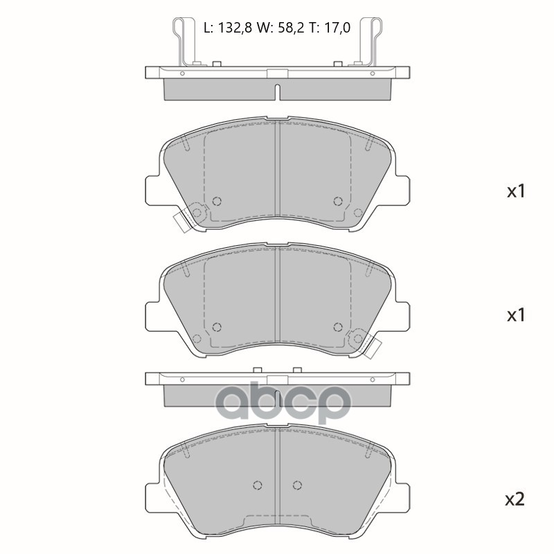 

Колодки Тормозные Дисковые Avantech (Противоскрипная Пластина В Компл.) AVANTECH AV1205