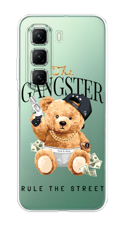 

Чехол на Infinix Hot 50 4G "The Gangster", Бежевый;серый;черный, 3106550-1