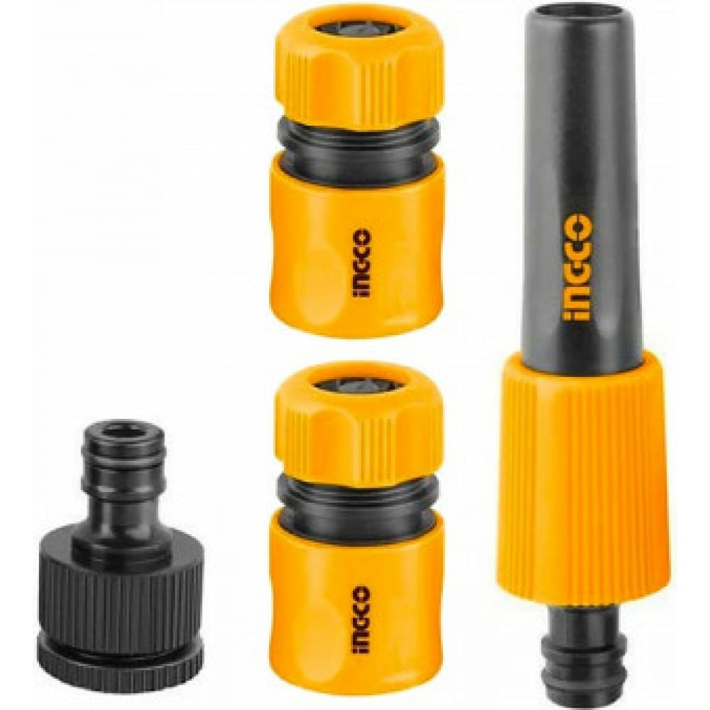 

Набор соединителей для шлангов INGCO 5 шт., 1/2" HHCS05122