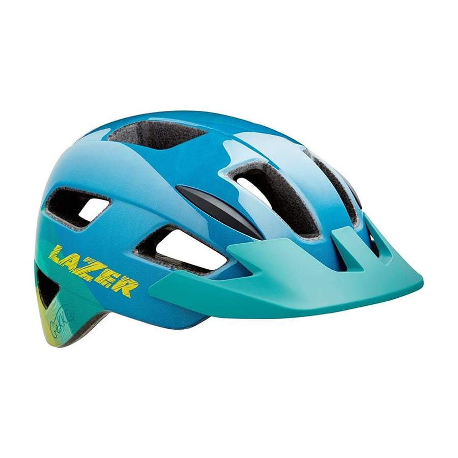 Детский велосипедный шлем Lazer Kids Gekko MIPS цвет синий/желтый размер U BLC2207888197