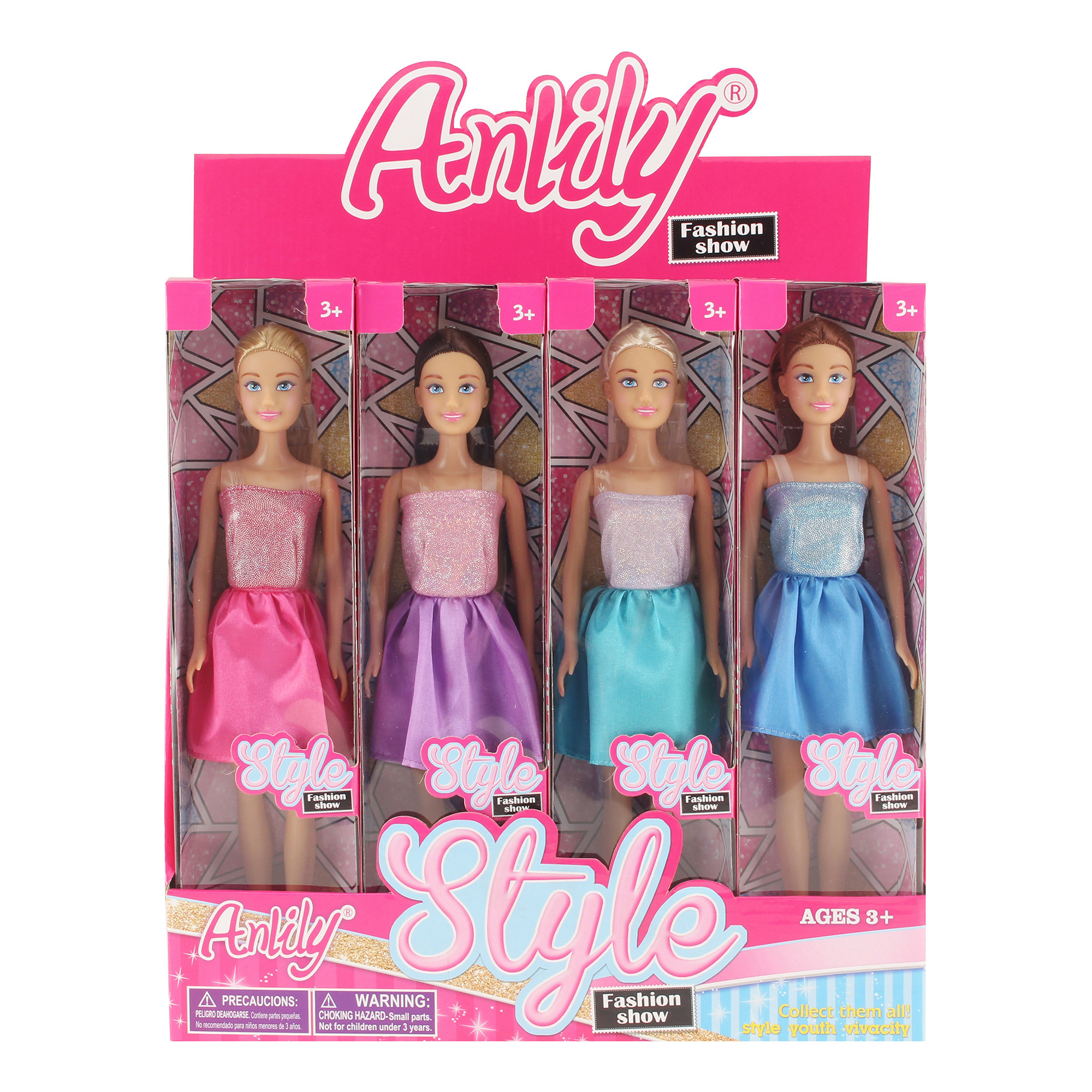 Кукла Anlily в летнем платье в ассортименте