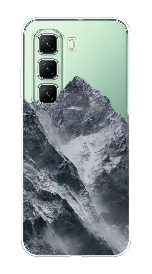 

Чехол на Infinix Hot 50 4G "Горы арт 4", Серый;бежевый, 3106550-1