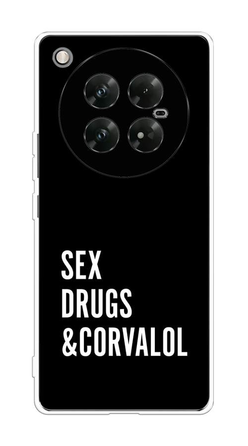 

Чехол на Infinix Zero 40 5G "Corvalol", Черный;серый;белый, 3106650-1
