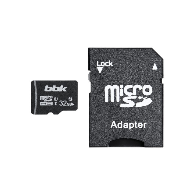 Карта памяти BBK Micro SDHC 32Гб (032GHCU1C10A)