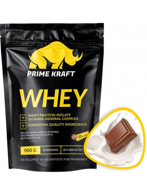 Prime Kraft WHEY  900g (900 г), Клубника-Йогурт