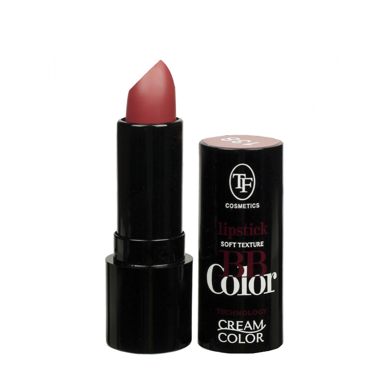 Помада для губ TF Cosmetics BB Color Lipstick т.138 помада mac cosmetics satin lipstick rebel 3 г