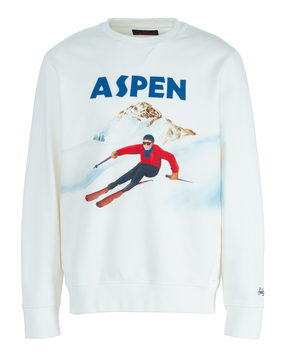 

Свитшот мужской MC2 Saint Barth SOHO.ASPEN 10 белый 2XL, SOHO.ASPEN 10