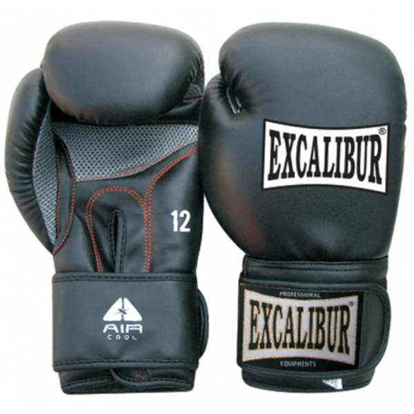фото Боксерские перчатки excalibur 534-02 черные 12 унций