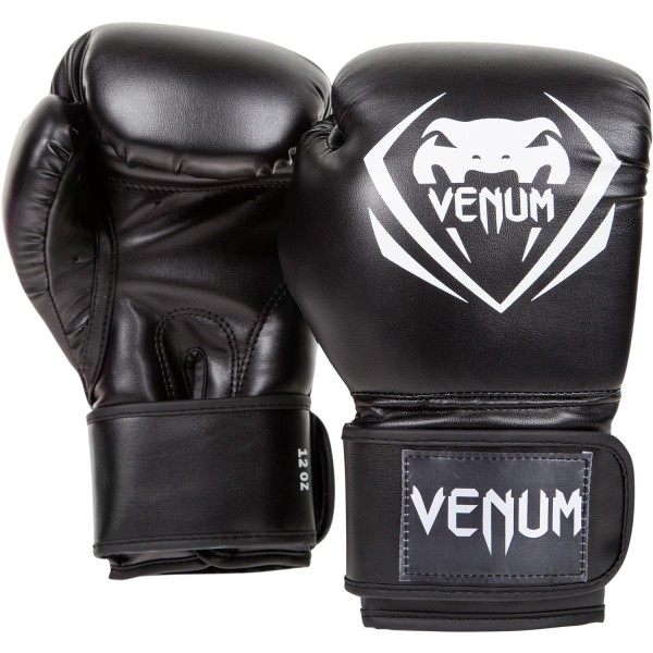 фото Боксерские перчатки venum contender синие, 8 унций