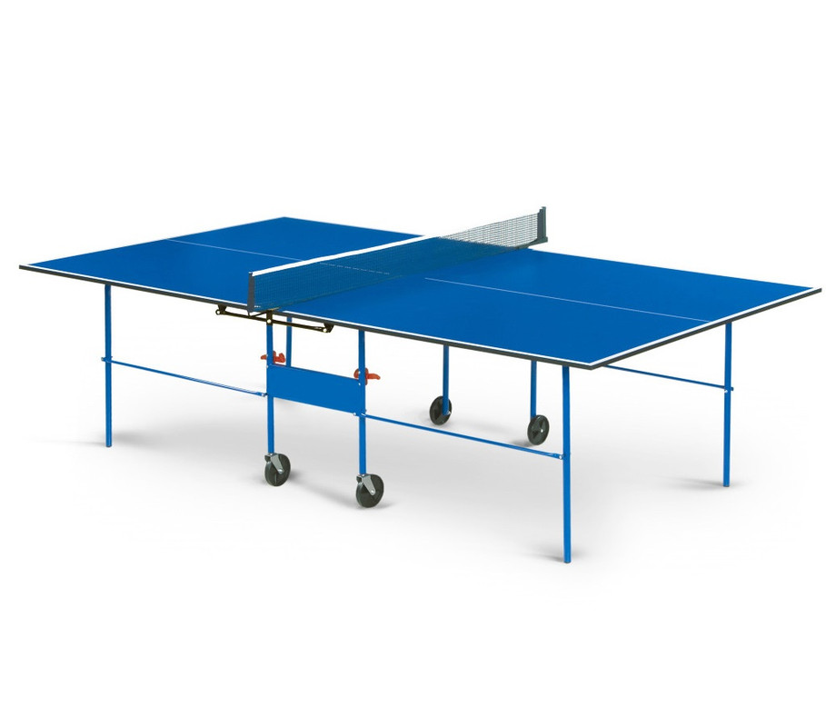 фото Теннисный стол складной стандарт blue с сеткой sl