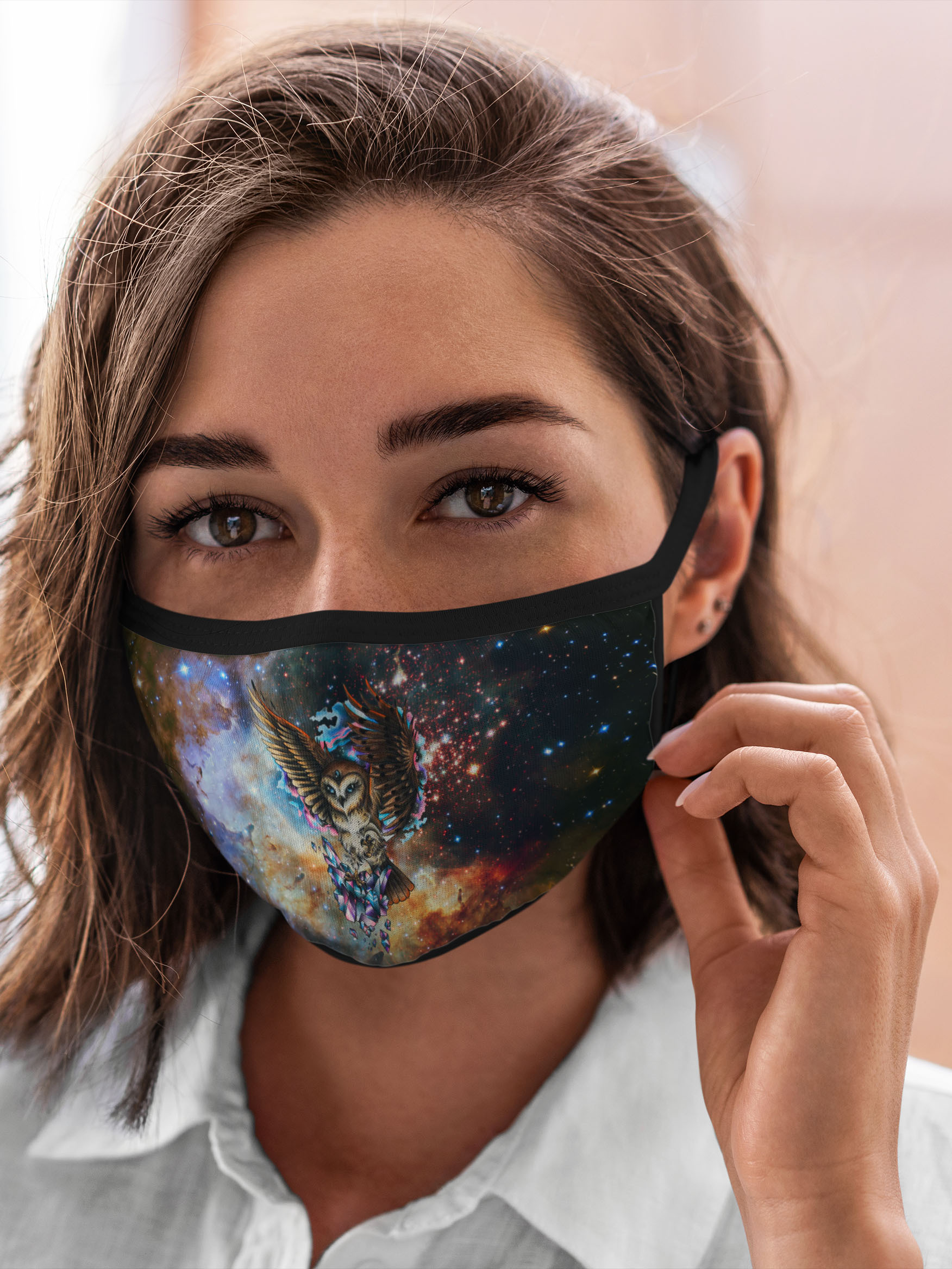 

Многоразовая маска унисекс Burnettie Совы Сова Космическая, Разноцветный, Совы Сова Космическая