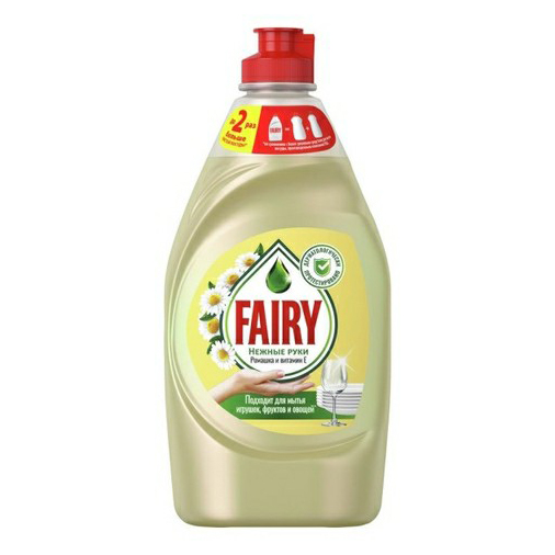 

Гель Fairy Нежные руки ромашка-витамин E для мытья посуды 450 мл